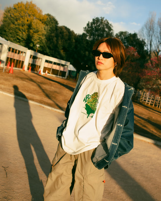 Billyrrom T-shirts “WiND”【white】