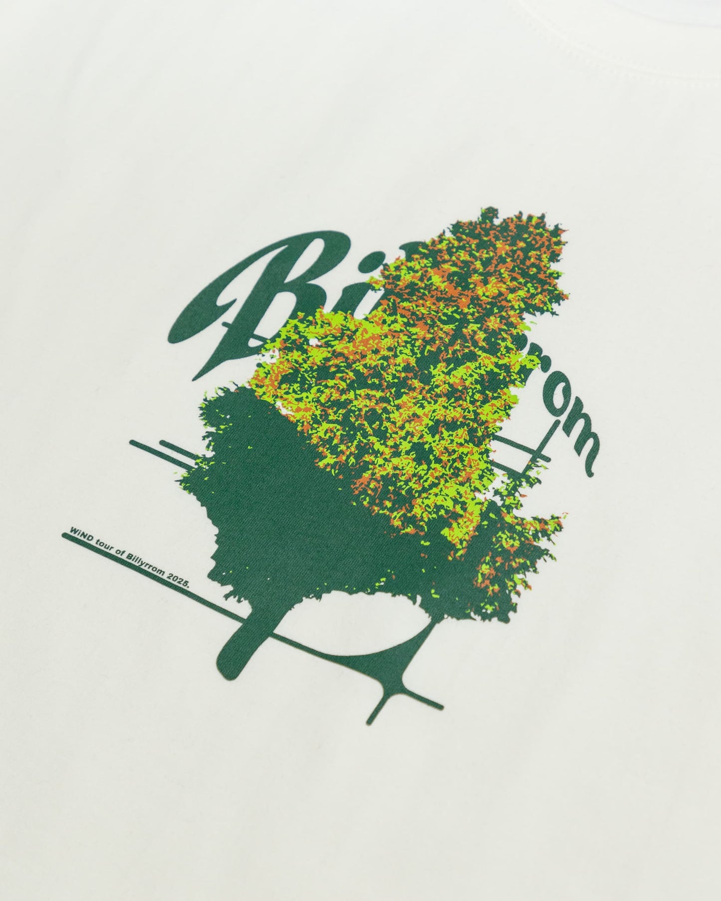 Billyrrom T-shirts “WiND”【white】