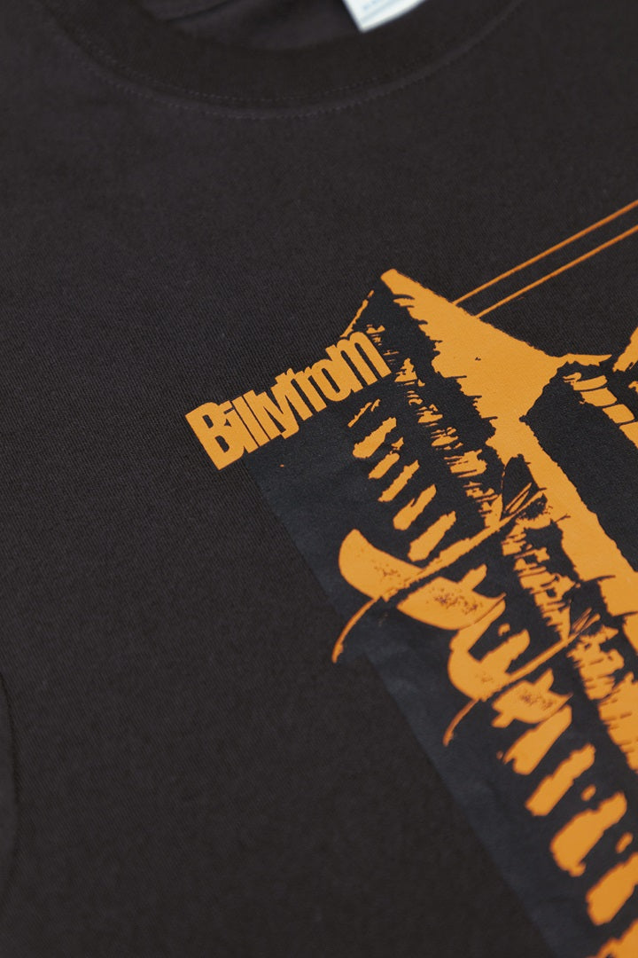 Billyrrom Tーshirt “Concrete”【black】