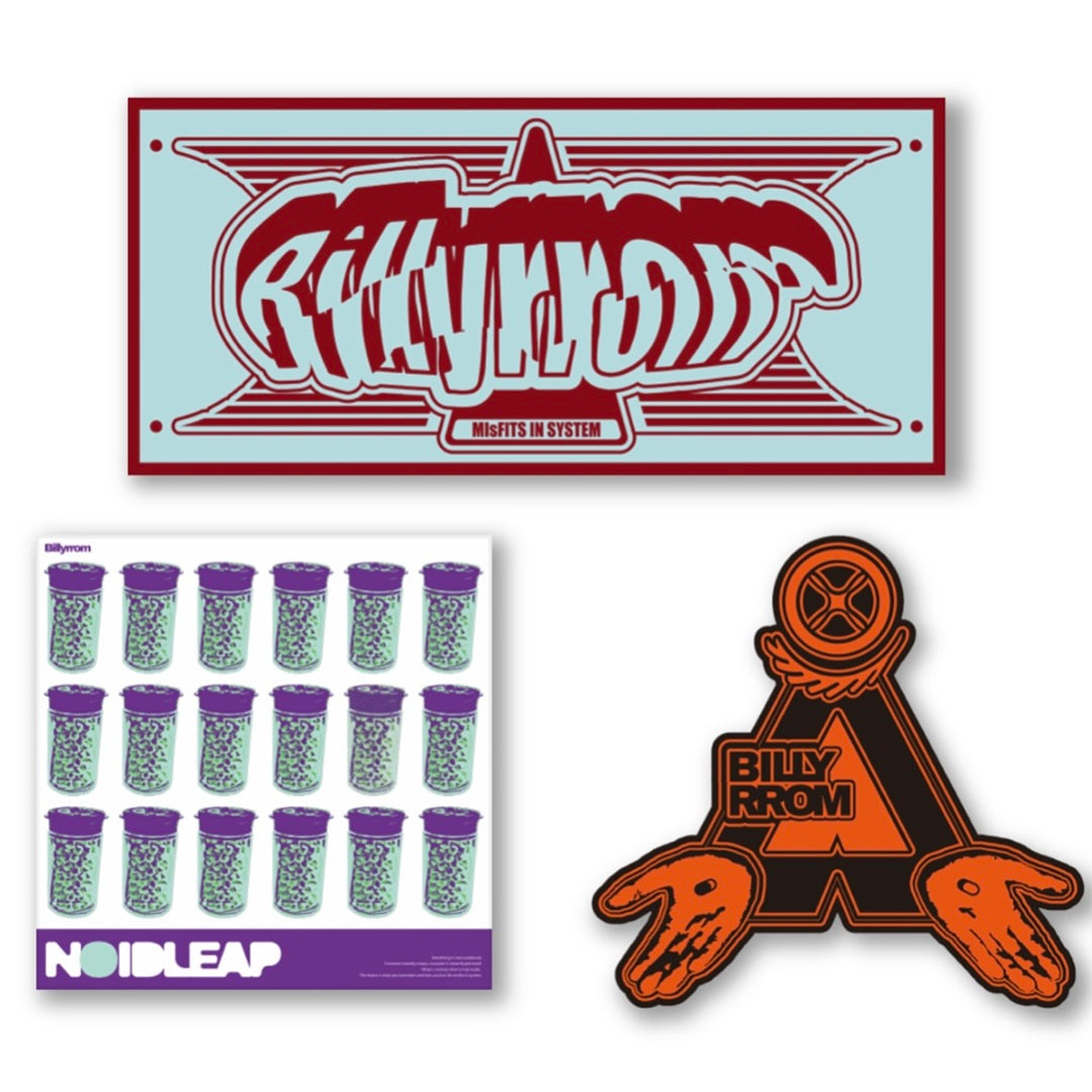 Billyrrom Sticker “noidleap”