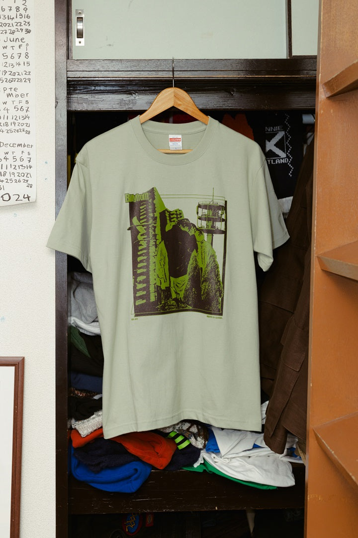 Billyrrom Tｰshirt “Concrete”【green】