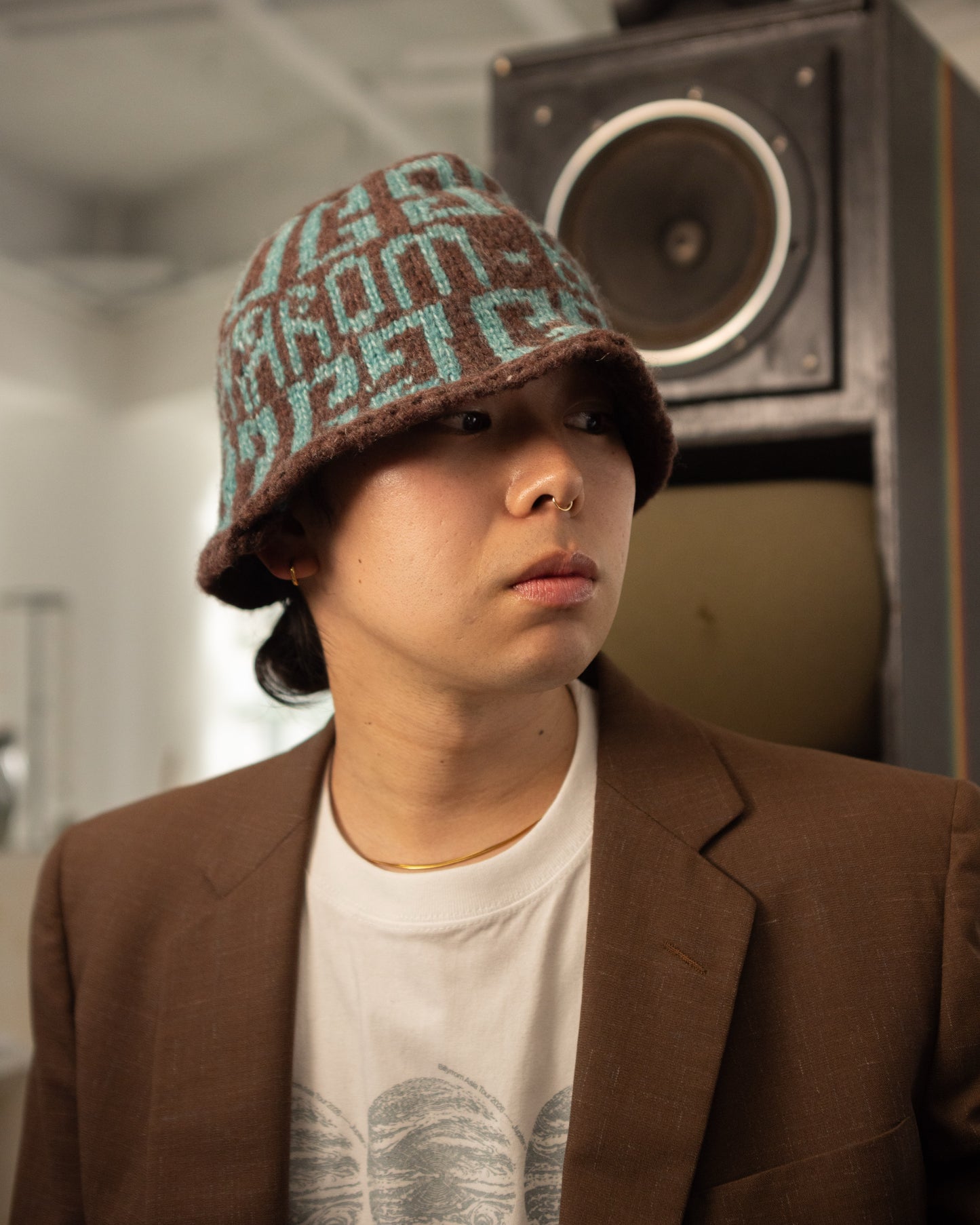 Billyrrom Crochet Hat "Jupiter="【green】