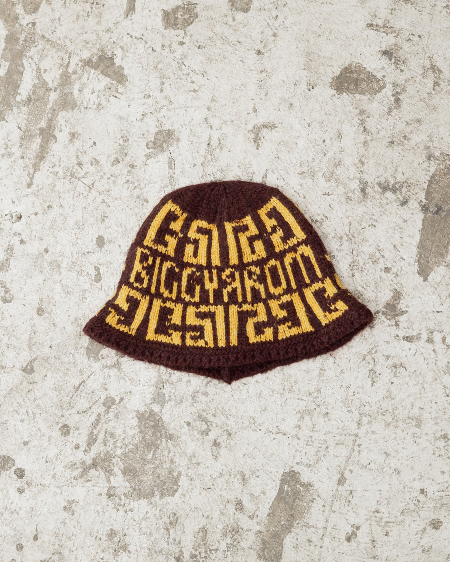 Billyrrom Crochet Hat "Jupiter="【yellow】