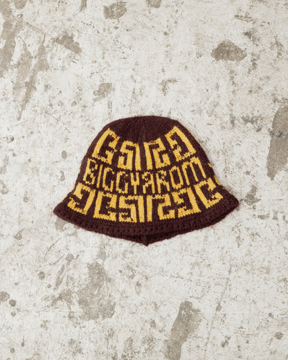 Billyrrom Crochet Hat "Jupiter="【yellow】